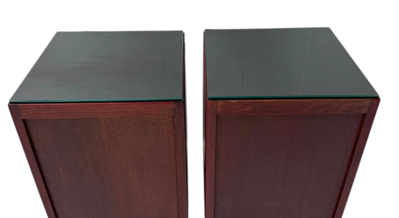 Two Art Deco Modernist Nightstands by A.H. Jansen for L.O.V. Oosterbeek, 1920s